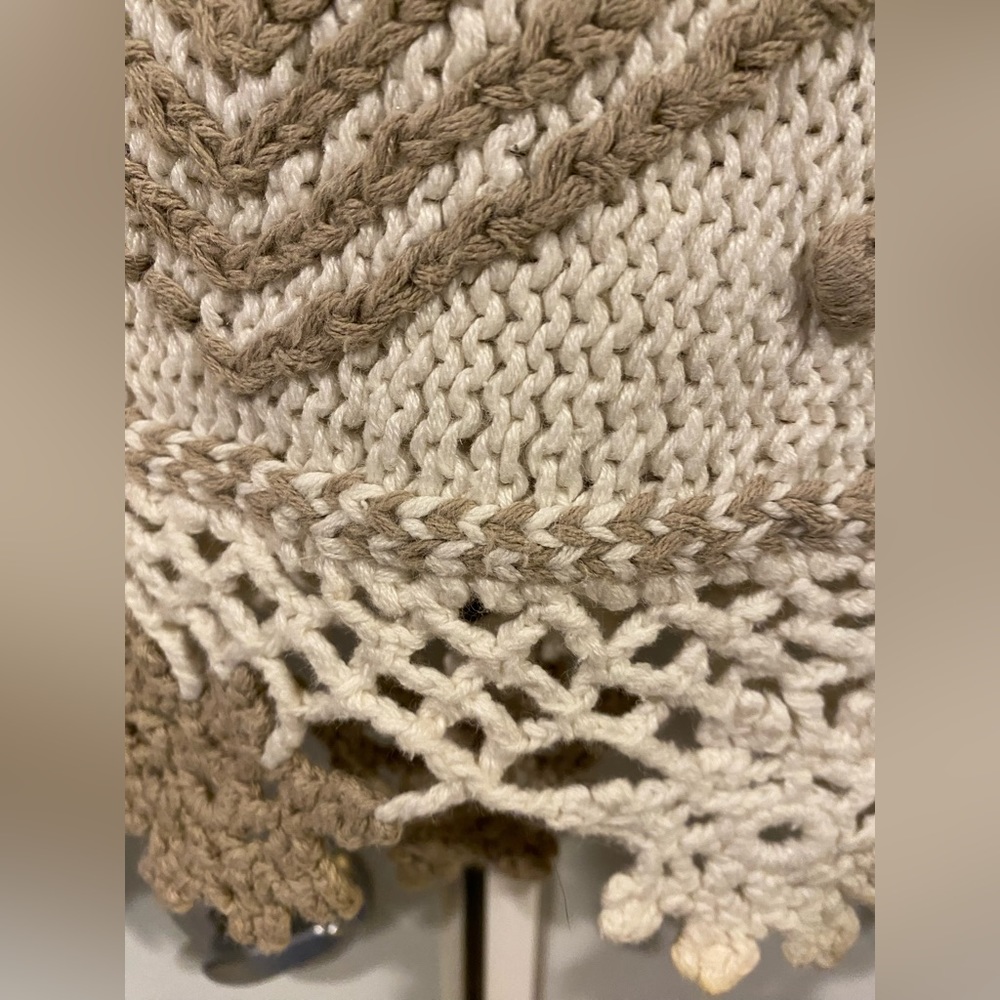 Vintage Climax crochet sweater. SZ L - Picture 4 of 5